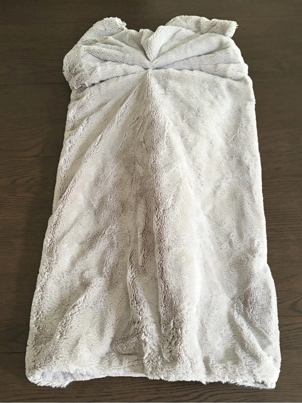 Pottery Barn Kids Elephant Plush Baby Hooded Towel NWOT